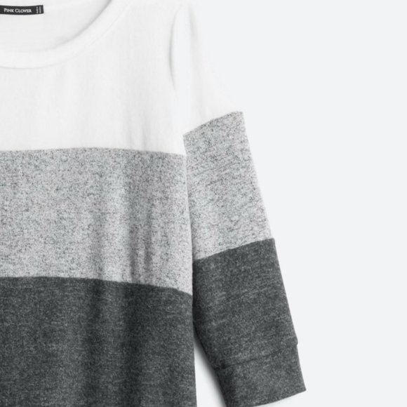 Jessica Colorblock Brushed Knit Top - Picture 2 of 2